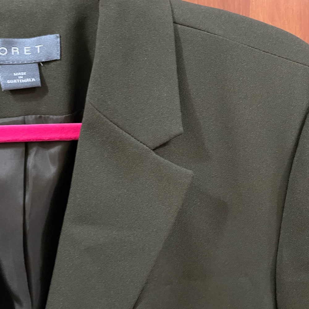 Koret Blazer Jacket size 12. Dark Olive. Fully lined. - Picture 4 of 5